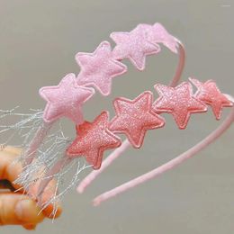 Hair Accessories 1pc Fashion Girls Glitter Bands With Tassels Hoop Hairbands Lovely Bow Stars Headbands For Kids Gifts