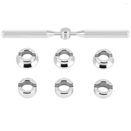 Clocks Accessories 7Pcs Professional Opener Watch Rear Case Kit Repair Tool Opening And Fitting Screw Cases For Rolex/Tudor