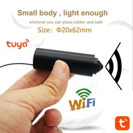 Mini Wifi Bullet Camera HD 1080P P2P ON VIF CCTV Remote Monitoring Microrecorder Kamera Lens 3.7mm Pick Up Sound TF Card Storage 240126