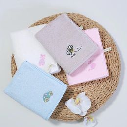 Towel Cotton Cartoon Animal Embroidered Soft Baby Children Bathroom Hand Face 30x55cm
