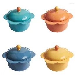 Bowls Cereal Bowl Soup Crocks Instant With Lid Oven Safe Drop