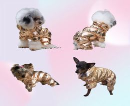 5 Colour Whole Big Designer Dog Apparel for Small Large Dogs Winter Pets Coat Waterproof Puppy Jacket Windproof Doggy Snowsuit 9160732