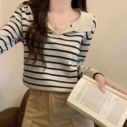 Women's T Shirts Fashion 2024 Women Tops Pure Color Zipper Winter Autumn T- Shirt Female Clothing Sexy Crop Top Clothes Casual Blouse Y2k