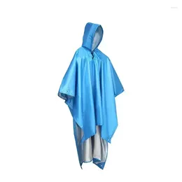 Tents And Shelters Poncho Camping Coat Cover Mat Tent Rain 3 Backpack Cycling 1 Hiking Waterproof Outdoor In Hood