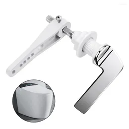 Toilet Seat Covers Household Flush Handle Cistern 10.5cmx9.5cm 1pcs Attachments Chrome Metal Durable Part Silver Strong