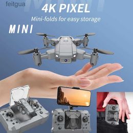 Drones Mini Foldable Quadcopter RC with Camera Hd 4k Toys for Kids Boys Adult Children Girl Remote Control Helicopters Airplanes YQ240211