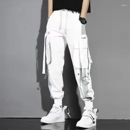 Men's Pants Casual For Men In Autumn And Winter 2024 Multi Pocket Leggings Korean Version Youth Functional