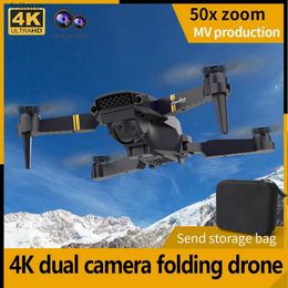 Drones Mini Rc Drone with 4K Camera Wifi FPV Foldable Altitude Hold One Click Return Remote Control Quadcopter RC Helicopter Gift YQ240213