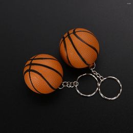 Keychains 9pcs Basketball Sports Charm Keychain Keyring Ornament Gifts Team Souvenir Giveaways Prizes Coffee