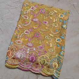 Ethnic Clothing Vintage Dupatta Beaded Sequins Scarf Hand Embroidery Georgette Veil