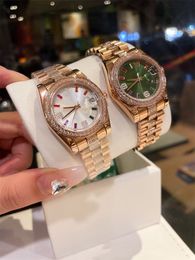 Novo relógio feminino de luxo 31mm sanzhu anel de diamante superfície precisão durável relógio de quartzo