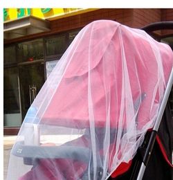 Fashion White Baby Children Buggy Pram Pushchair Mosquito Net Fly Midge Insect Bug Cover Stroller Protector6373916