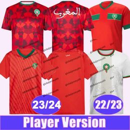 2024 Morocco Mens Soccer Jerseys Concept Kids Youth Kits RICHARDSON DZ ABDE EL KHANNOUSS RIAD Player Cultural Version 23 24 Home AWAY Football Shirts Uniform