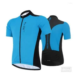 Racing Jackets WEST BIKING XS-XXXL Summer Cycling Jersey Breathable Team Sport Bicycle Mens Shirt Clothing Short Bike