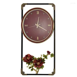 Wall Clocks Affordable Luxury Style European-Style Copper Clock Mute Living Room Entrance Restaurant Decorations Pocket Watch