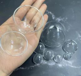 Bottles 1pc 55mm Glass Hemisphere Cover Dome Wishing Pendant Charms DIY Half Vial Clear Globe Bubble Jars