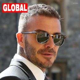 Sunglasses 2024 Polarised Men Women RB3016 Design Half Frame Sun Glasses Semi Rimless Classic Oculos De Sol UV400