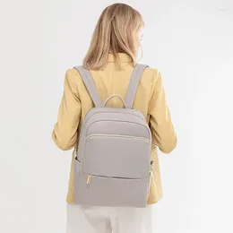 School Bags 2024 Oxford Cloth Business Women Backpack Korean Casual Outdoor Travel Laptop Bag Ladies Large Capacity Student