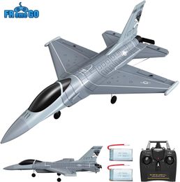 F16 4CH RC Plane 2.4G 6-Axis Falco Remote Control Aircraft One-key Aerobatic Fixed Wing F22 RC Fighter Model Foam Toys For Boys 240130