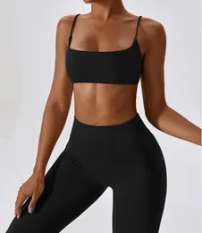 Women's Pants Women Quick-Drying Sports Bra Solid Colour Thin Spaghetti Straps Yoga Bras Slim Fit Workout Pullover Top