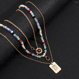 Chains Turkish Jewellery Ethnic Spiritual Necklace Women Multilayer Pearl Necklaces For Products