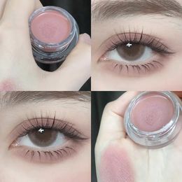 Monochrome Eyeshadow Cream Eye Concealer Base Makeup Smoky Purple Matte Primer Skin Tone Long Lasting Waterproof 240123