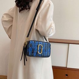 New for Women's Camera Contrasting Colour Small Square Bag, Trendy and Versatile Single Shoulder Diagonal Cross Bag 75% factory direct sales