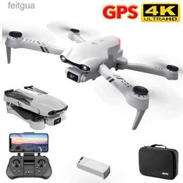 Drones 4K HD Dual Camera with GPS 5G WIFI Wide Angle FPV Real-time Transmission RC Distance 2km Professional Drone YQ240213