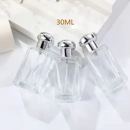 Storage Bottles 10/20pcs 30ml Empty Clear Glass Spray Bottle Bulk Perfume Cosmetic Container Fragrance Atomizer Portable Travel Packaging