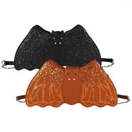 Evening Bags Casual PU Leather Shoulder Bag Pouch Big Capacity Lady Beach Sequins Handbag