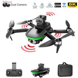 Drones S5S Mini 4K Dual Camera WIFI FPV Aerial Photography RC Helicopter Foldable Quadcopter Drone Kids Toys Gifts YQ240213