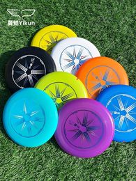 WFDF approved Yikun Professional Ultimate Flying Disc Certified by WFDF For Ultimate Disc Competition Sports many colors175g 240122