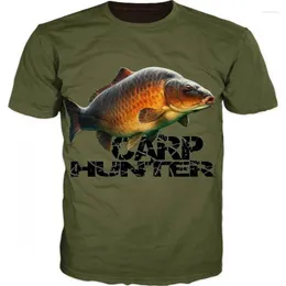 Men's T Shirts And Women's 3D Fish Print T-shirt Casual Sports Breathable Home Short-sleeved XXS-6XL 2024 Summer