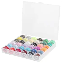 Storage Bags Color Bobbin Box Machine 36 Grids Sewing Accessories Spool Tool For Home