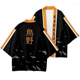 Ethnic Clothing Haikyuu!! Style 3D Printing Japanese Kimono Haori Yukata Women/Men Fashion Summer Casual Anime Cool Short Sleeve Streetwear