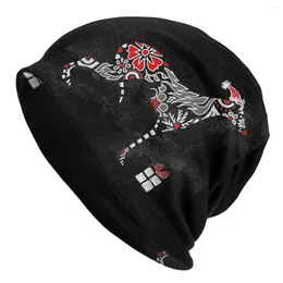 Berets Geryhound Greyhounds Dog LongBoi Men Women Thin Beanies Windproof Ski Cap Skullies Bonnet Hat