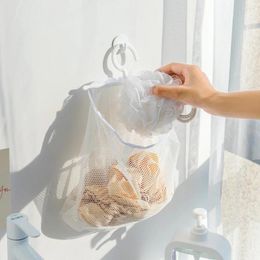 Storage Bags Bag Portable Clothespin Hanging Holder Peg Bathroom Mesh Laundry Versatile Pins