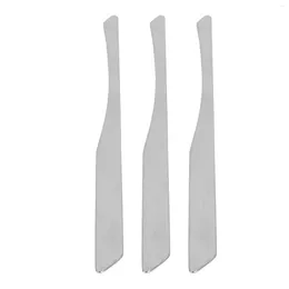 Makeup Sponges Spatula Metal Easy To Clean Stainless Steel Durable Multifunctional Flat For Mixing