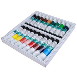 Professional 18 Colours Nail Polish 3D Nail Art Painting Drawing Design Tube Pigment Varnish Manicure Tool 240129