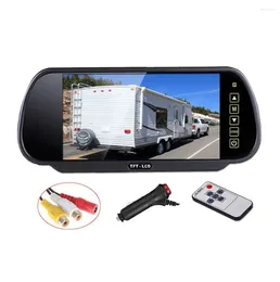 Bileeko 7" TFT LCD Car Mirror Monitor For Rear View Backup Camera Parking Reverse