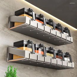 Kitchen Storage Organisation Stackable Wide Countertop Organiser Spices Rack Counter Shelf Cabinet Cupboard Accessories