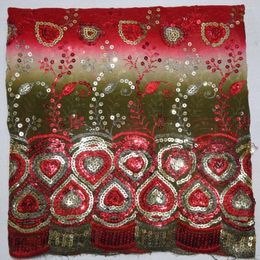 Ethnic Clothing Wedding Dupatta Scarf Sequins Beaded Emb Georgette Veil Pakistani Salwar Kameez