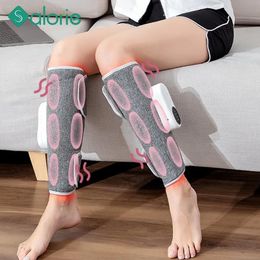 Thigh Massager Leg Compression Massager Calf Massager Massage Heat Compreses Infrared Thermal Therapy Device Physiotherapy 240202