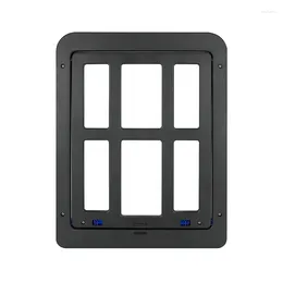 Cat Carriers Pet Kitty Dog Door Flap Gate Opener Controlled Entry Electronic Screen Window Protector Wall Mosquito Net