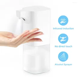 Liquid Soap Dispenser USB Recharge Automatic Alcohol Hand Disinfection Machine Touchless Washing Sensor Mist Spray