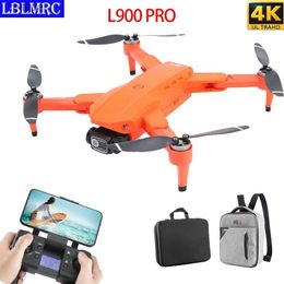 Drones L900 pro 4K HD dual camera with GPS 5G WIFI FPV real-time transmission brushless motor rc distance 1.2km professional drone YQ240213