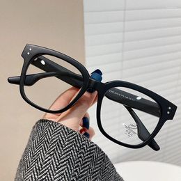 Sunglasses Frames Rivets Decoration Eyeglasses Men Women Blue Light Blocking Glasses Frame For TR90 Material Men's