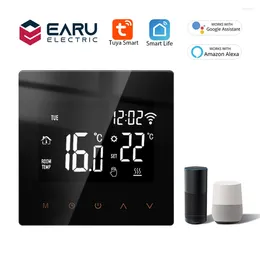 Smart Home Control Tuya WiFi Thermostat Electric Floor Heating TRV Water Gas Boiler Temperature Voice Remote Controller For Google Alexa