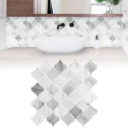 Wall Stickers 1pc 30.5 30.5cm Sticker 3D Mosaic Tile Adhesive Decal Home Kitchen Bathroom Decoration