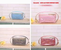 Designer Handbags Can Print Your Company Name and LOGO DIY 2 PACKHandbags Transparent Purse Bag and Colour PU bag8976851